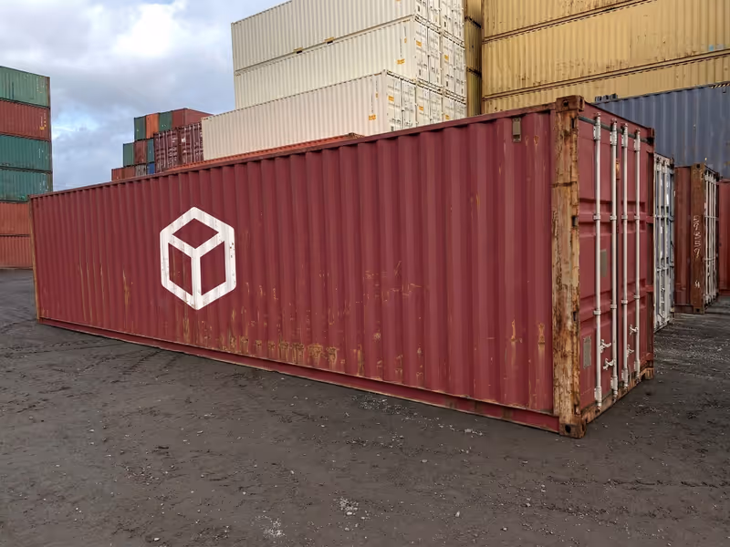 40ft High Cube Container - Wind & Water Tight